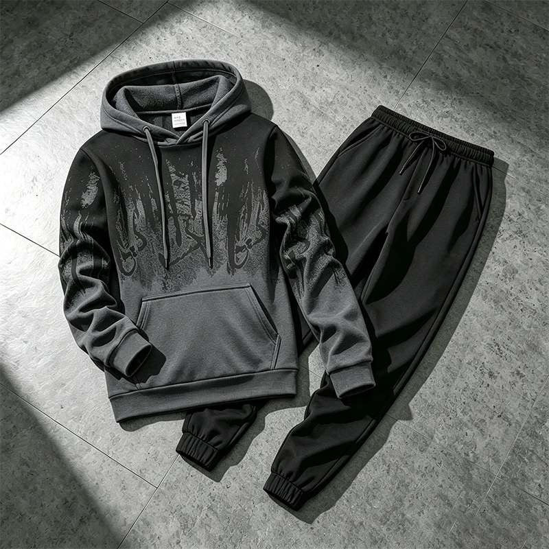 Autumn Winter Men's Hoodies Tr - Winter Clothing Equipment 评论和价格