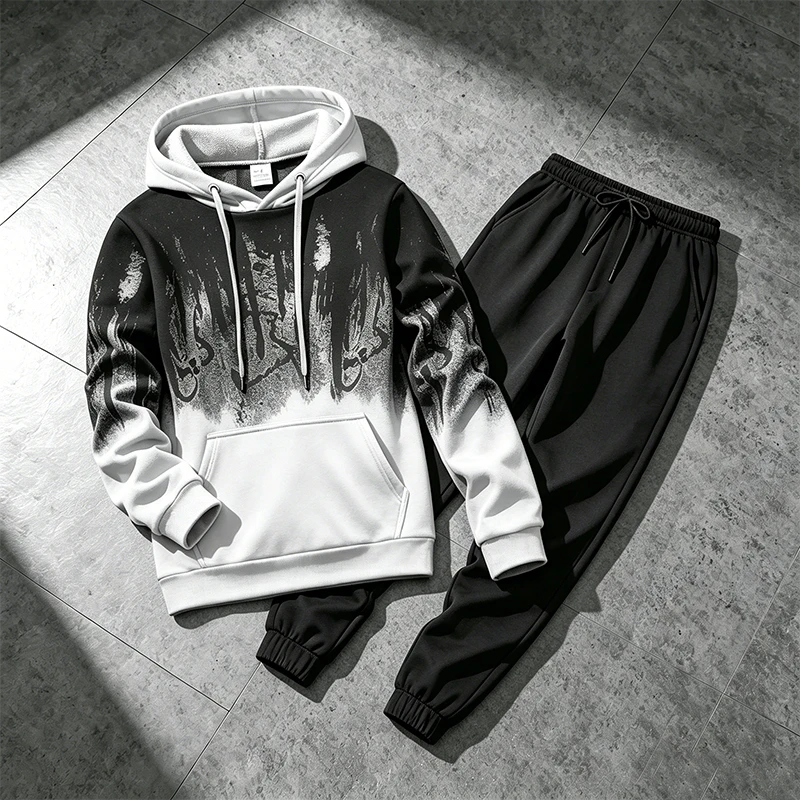 Autumn Winter Men's Hoodies Tr - Winter Clothing Equipment 评论和价格