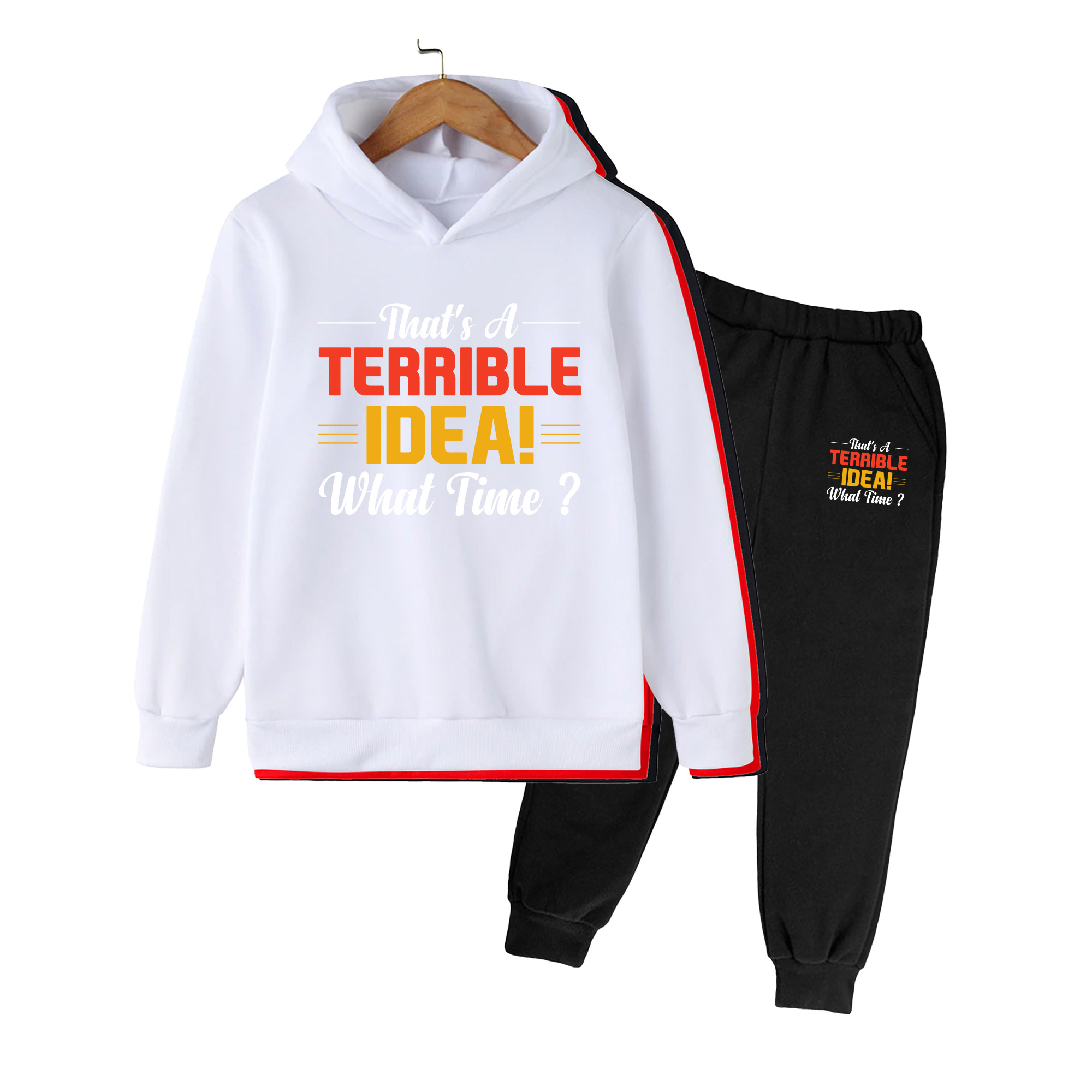 Kids Hoodie and Sweatpants Set - Winter Clothing Ideas 评论和价格