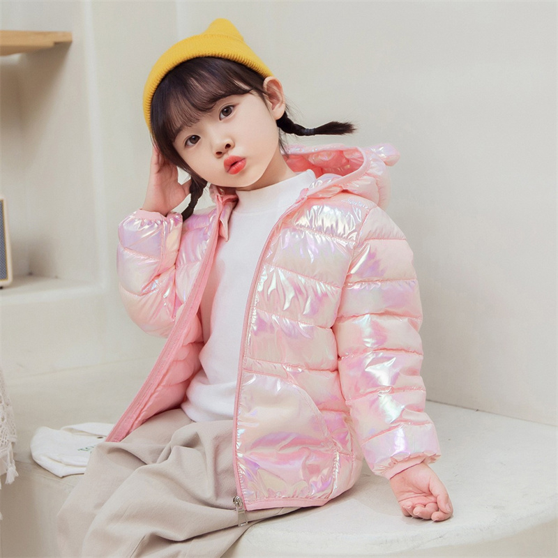 Smooth Surface Fabric Hooded L - Winter Clothing Baby Boy 评论和价格