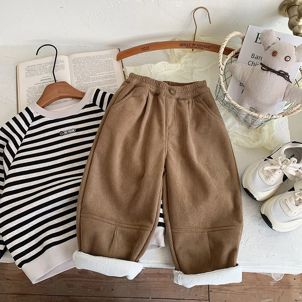 Boy clothes Pants for boys Chi - Winter Clothing Baby Boy 评论和价格