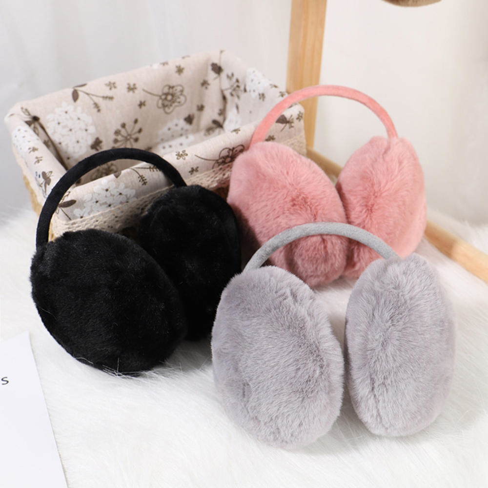 Winter Ear Muffs Fluffy Women  - Ear Muff Foldable 评论和价格