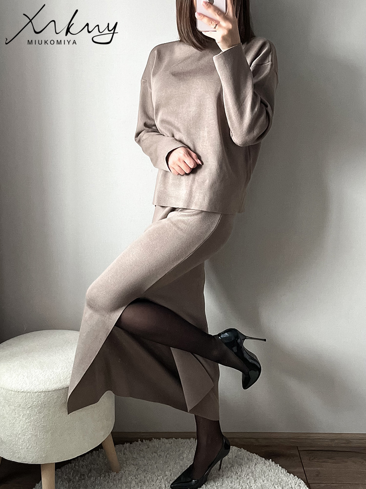 Purple Women Two Piece Set Bod - Winter Wear Clothes 评论和价格