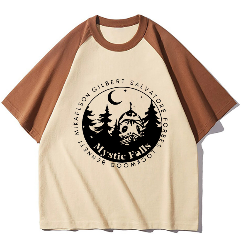 Damon Salvatore t-shirt teen a - Winter Clothing Aesthetic 评论和价格