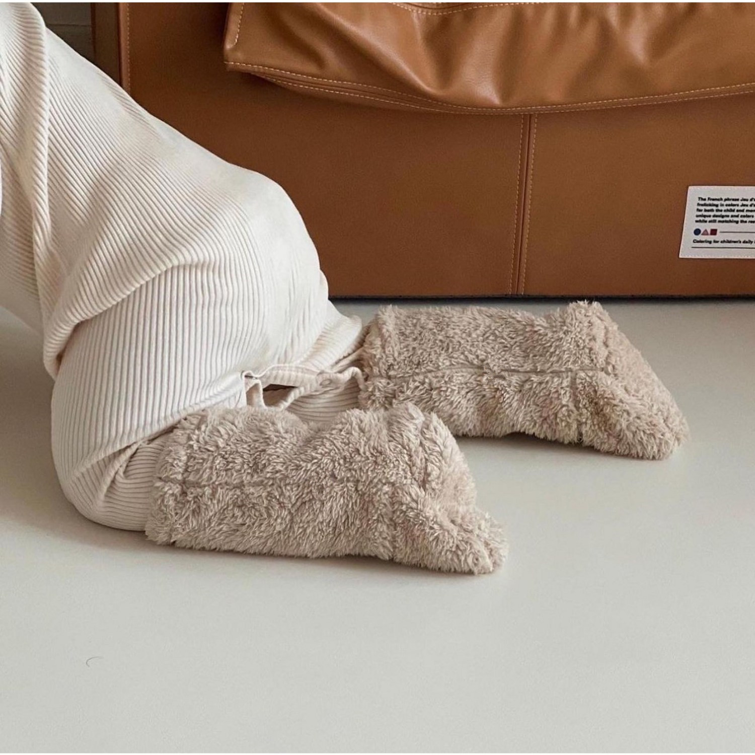Warm Winter Baby Socks Coral F - Winter Clothing Baby Boy 评论和价格