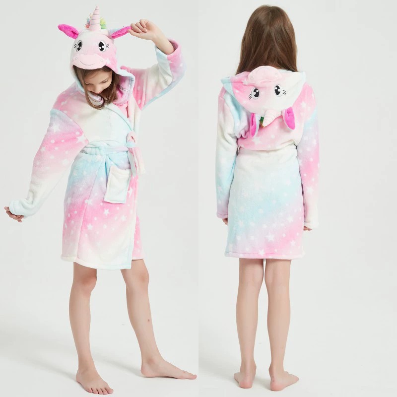 Animal Bathrobes for Girls Chi - Winter Clothing Baby Boy 评论和价格