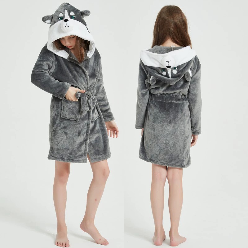 Animal Bathrobes for Girls Chi - Winter Clothing Baby Boy 评论和价格