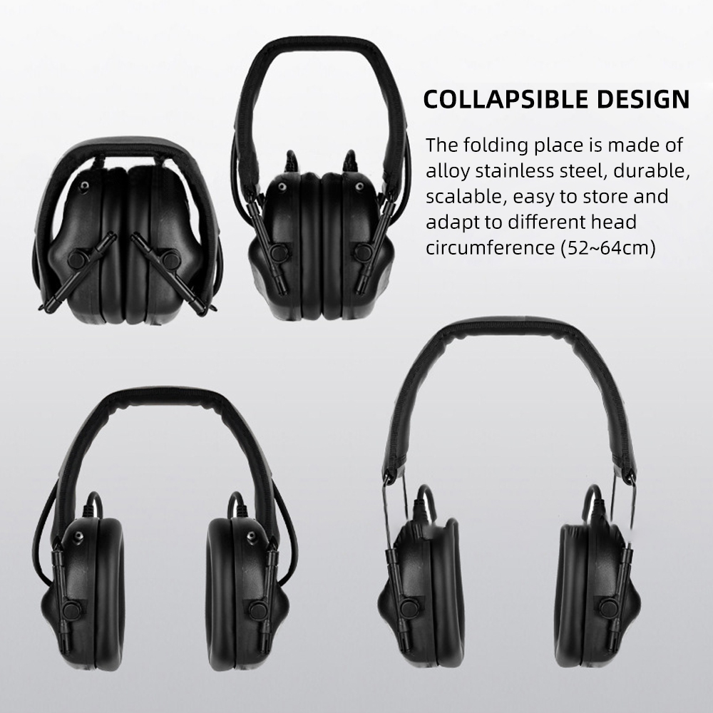 BOOIU Tactical Electronic Shoo - Ear Muff Foldable 评论和价格