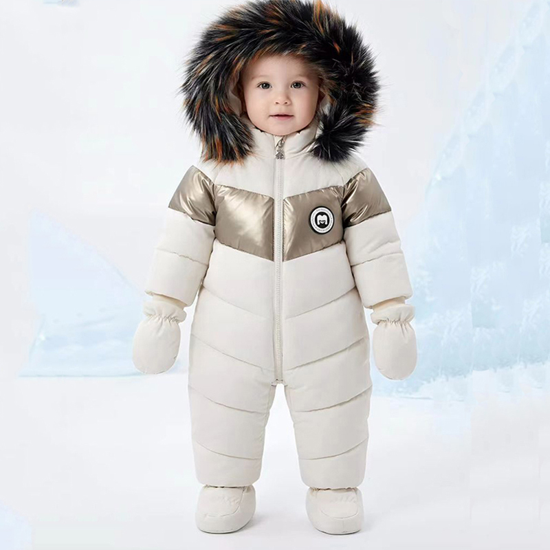 Winter Newborn Baby Romper Wit - Winter Clothing Baby Boy 评论和价格