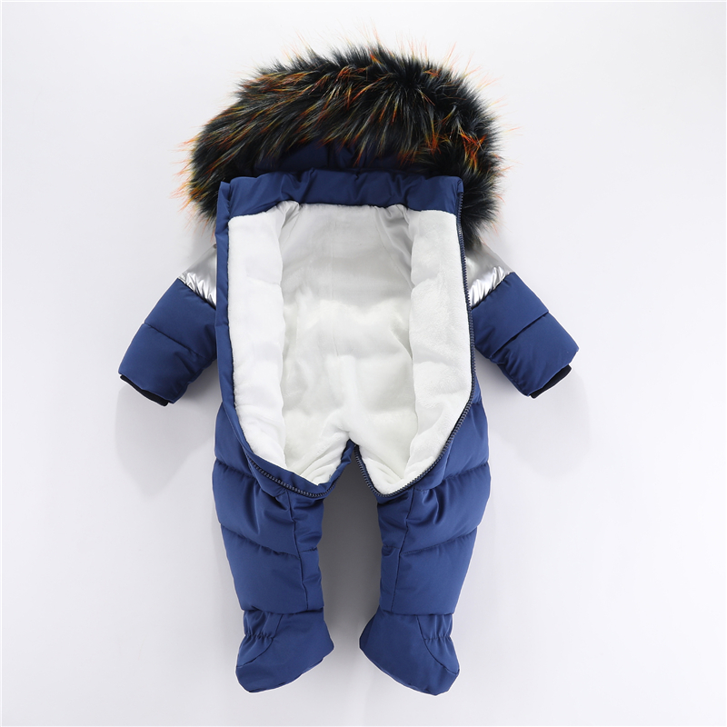 Winter Newborn Baby Romper Wit - Winter Clothing Baby Boy 评论和价格