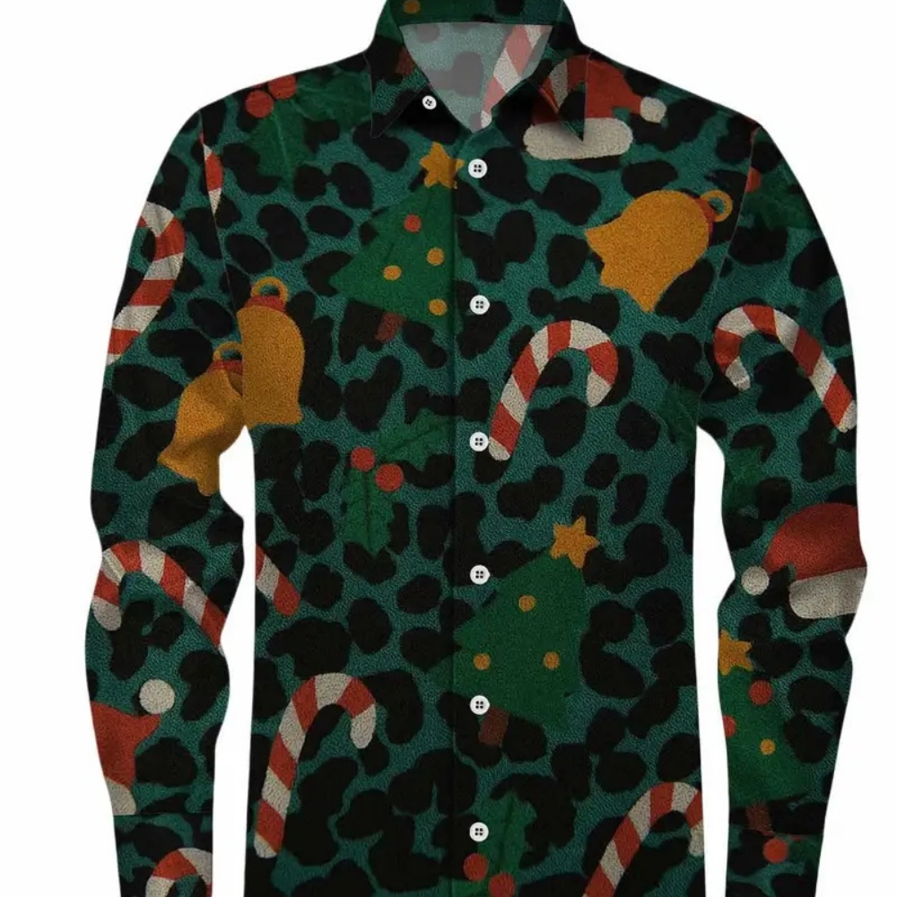 Men's Long-Sleeved Christmas P - Winter Clothing Ideas 评论和价格