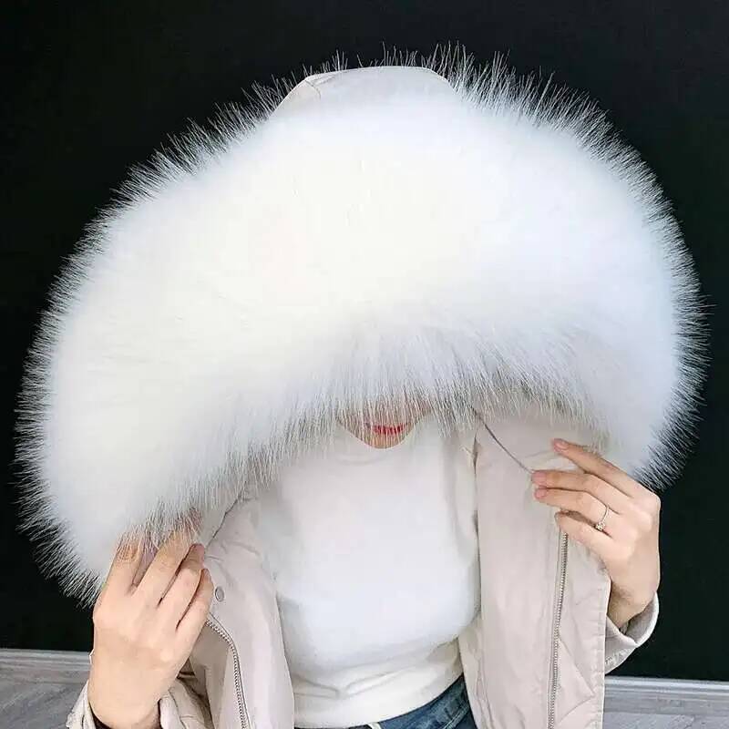 Detachable Faux Fur Collar Ext - Winter Clothing Stores 评论和价格