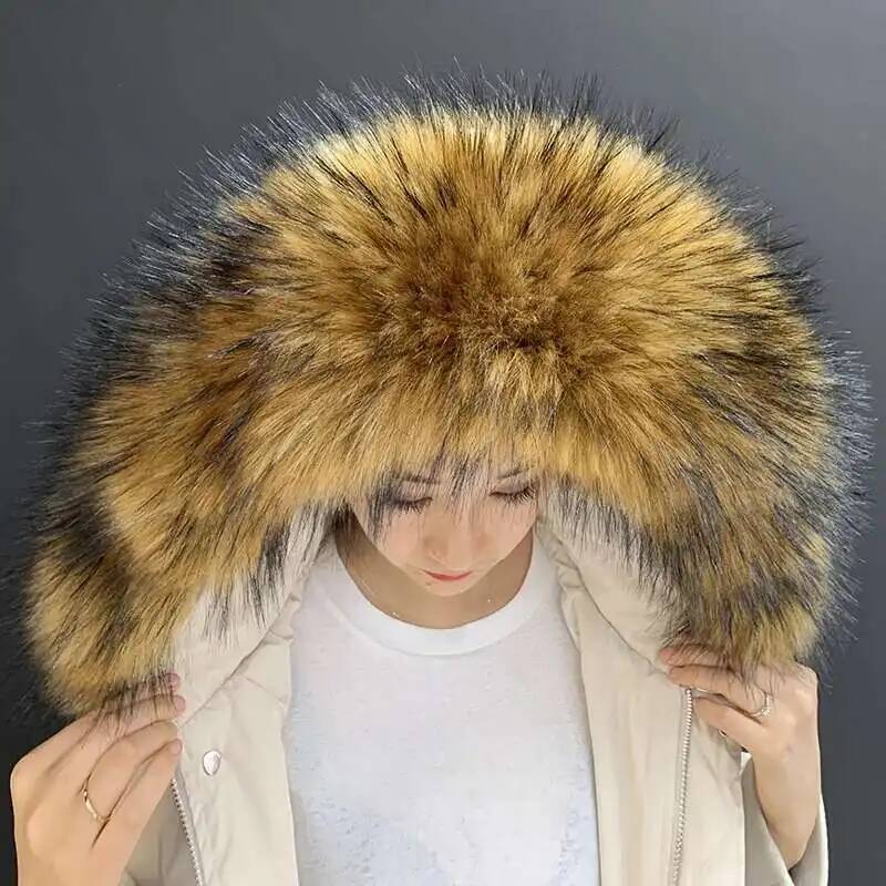 Detachable Faux Fur Collar Ext - Winter Clothing Stores 评论和价格