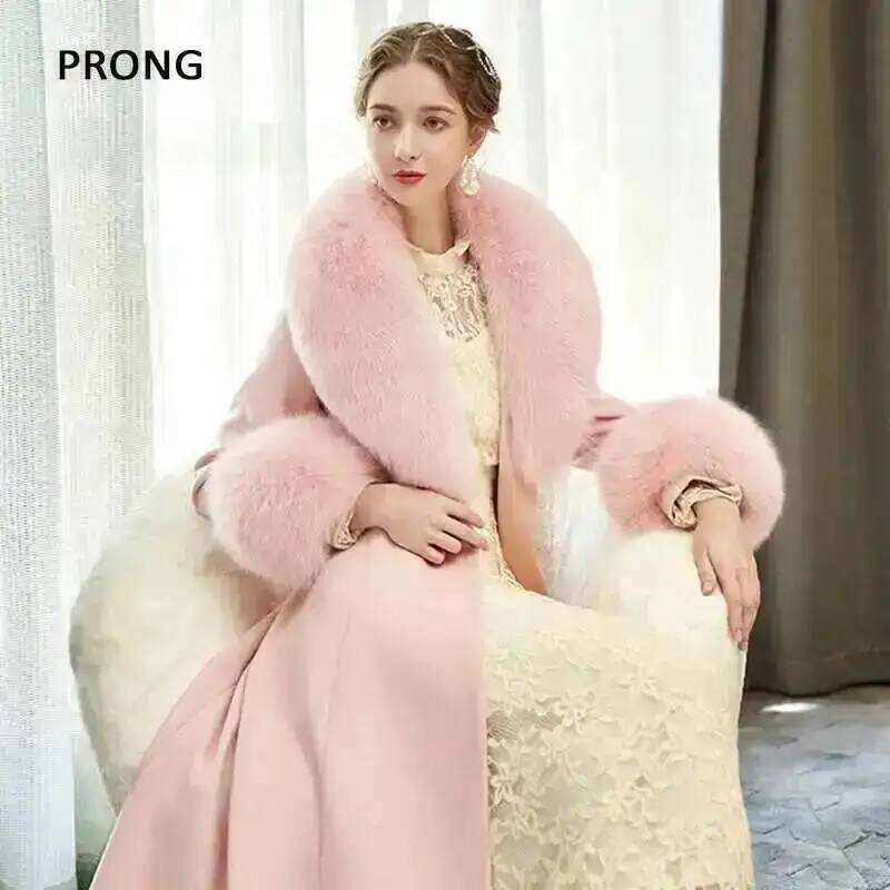 100% Real Fox Fur Collar Winte - Winter Clothing Stores 评论和价格