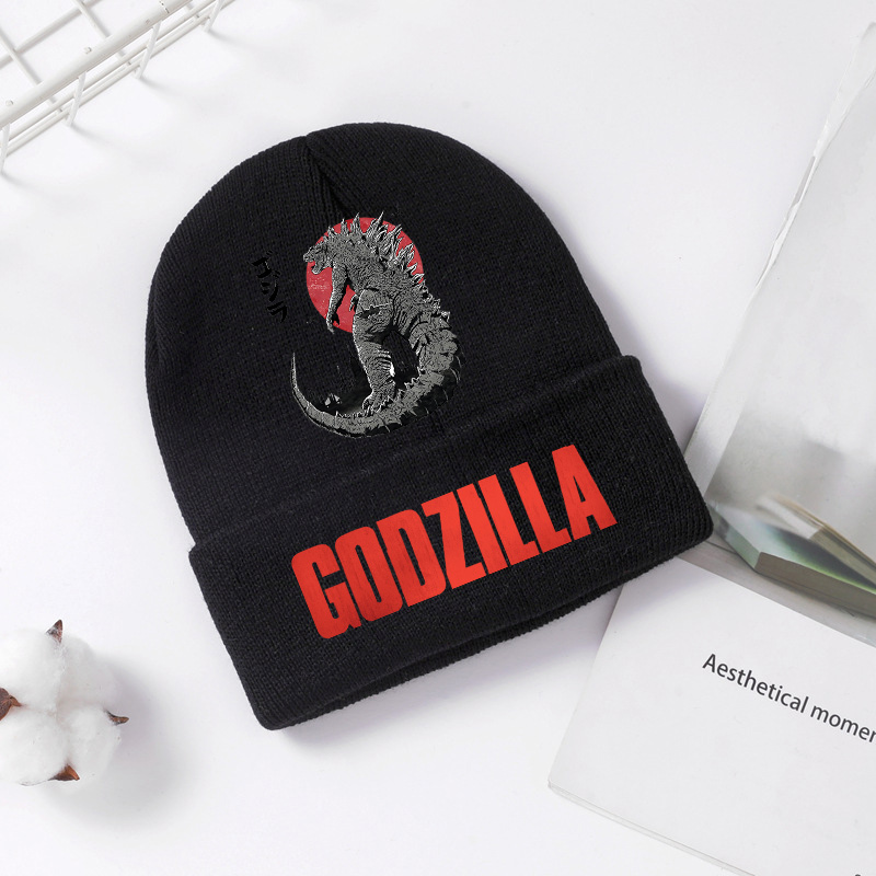 Godzilla Knitted Hat Winter Sp - Winter Clothing Baby Boy 评论和价格