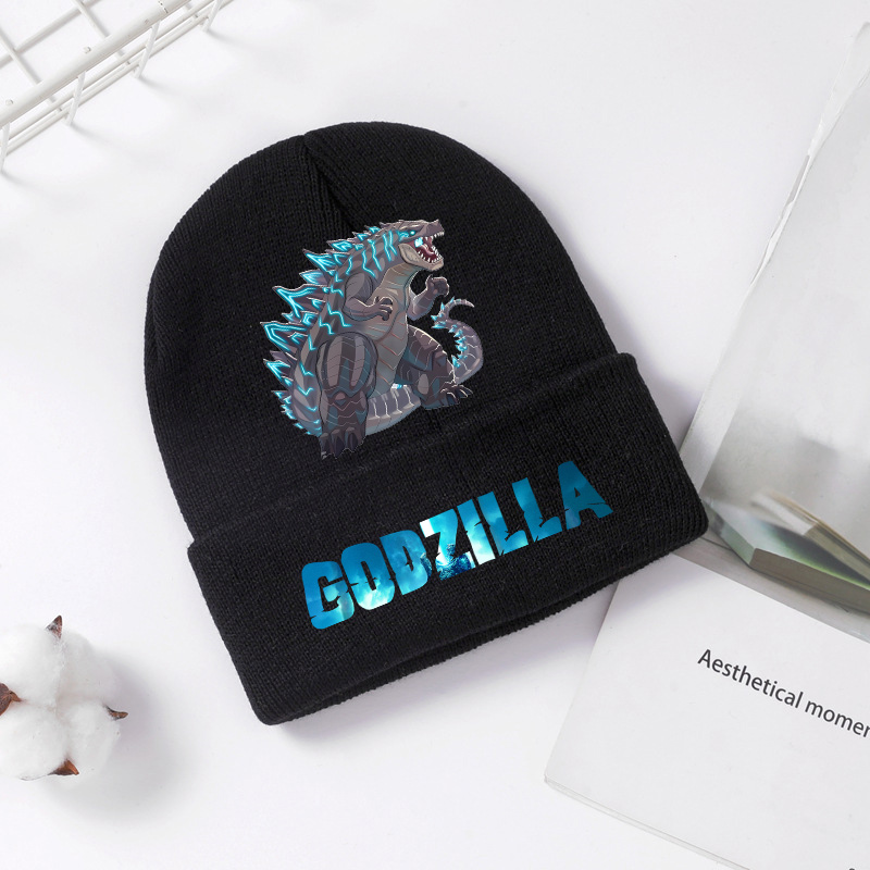 Godzilla Knitted Hat Winter Sp - Winter Clothing Baby Boy 评论和价格