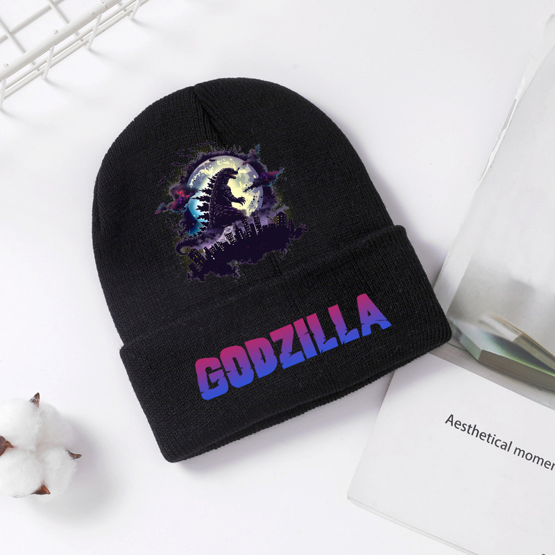 Godzilla Knitted Hat Winter Sp - Winter Clothing Baby Boy 评论和价格