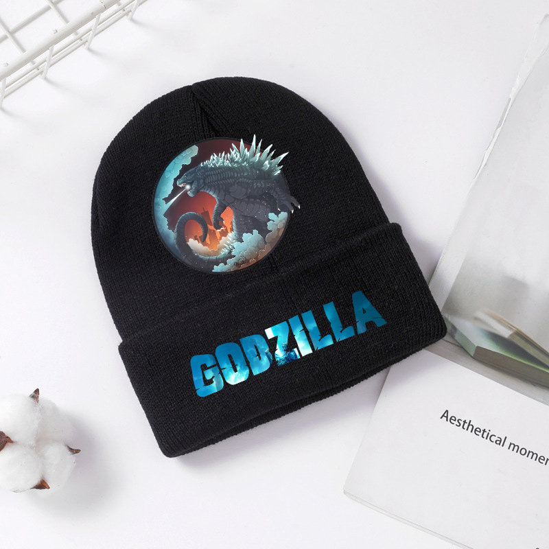 Godzilla Knitted Hat Winter Sp - Winter Clothing Baby Boy 评论和价格