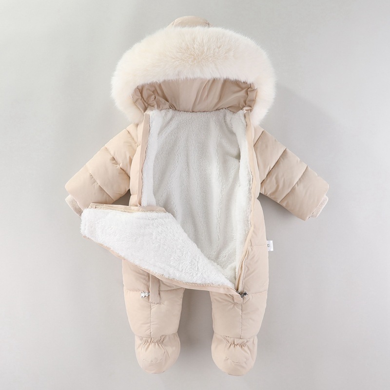 Winter Newborn Baby Romper Wit - Winter Clothing Baby Boy 评论和价格