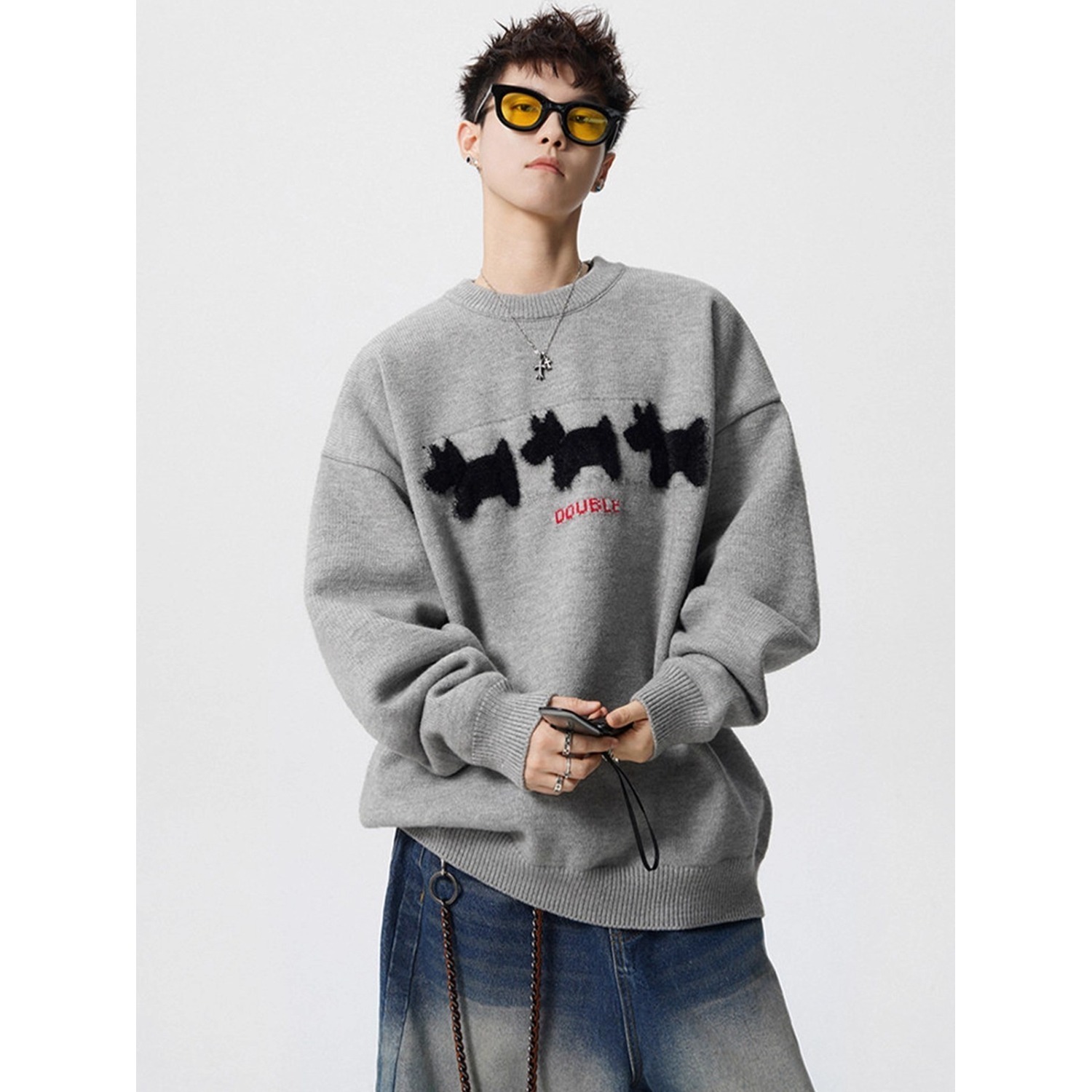 New Crew Neck Sweater For Men  - Winter Clothing Brands 评论和价格